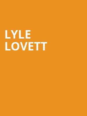 Lyle Lovett, Germantown Performing Arts Centre, Memphis