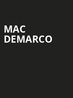 Mac DeMarco, Minglewood Hall, Memphis