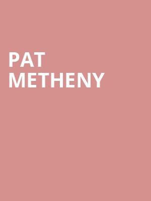 Pat Metheny, Minglewood Hall, Memphis