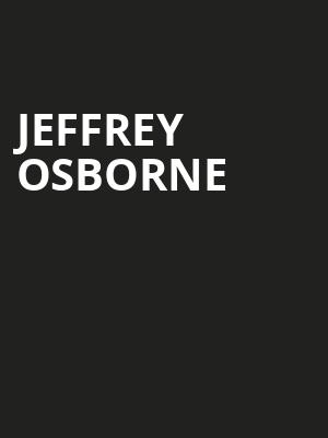 Jeffrey Osborne, Cannon Center For The Performing Arts, Memphis