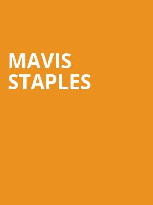 Mavis Staples, Germantown Performing Arts Centre, Memphis