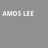 Amos Lee, Cannon Center For The Performing Arts, Memphis